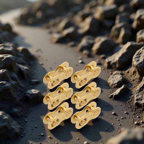 PurYupearl 5 Pairs 6/7/8 Speed Quick Link Bike Chain Repair Tool Mountain Bicycle Chain Joint Connector MTB Magic Buckle Missing Link Chains Drivetrain Components