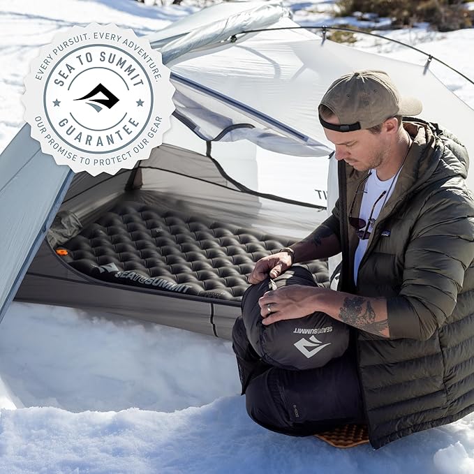 Sea to Summit Ether Light XR Pro Insulated Sleeping Pad, Tapered - Large (78 x 25 x 4 inches)