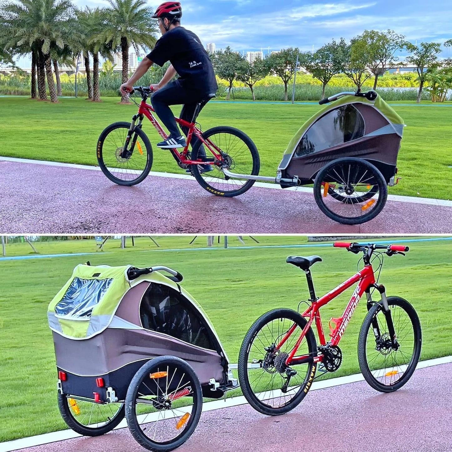 Steel Hitch for Burley Bike Trailer for Kids 12.2 MM Hitch Compatible with Burley Bee Honey Bee and Old Trailer Models Work with Disc Brake