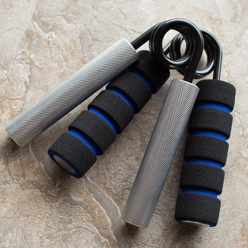Grip Strength Trainer 4-Pack, 50LB-200LB, Metal Non-Slip Grip, Heavy Duty Grip Strengthener, Wrist Forearm and Hand Exerciser
