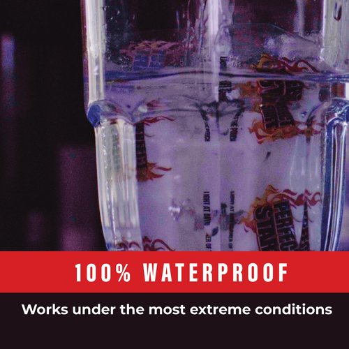 The Perfect Start Fire Starters - Waterproof - All-Purpose for Campfires, Fire Pits, Fireplaces, Charcoal & More - All Weather, Safe, Non-Combustible & Easy to Use for Camping, Hiking, Outdoor Cooking