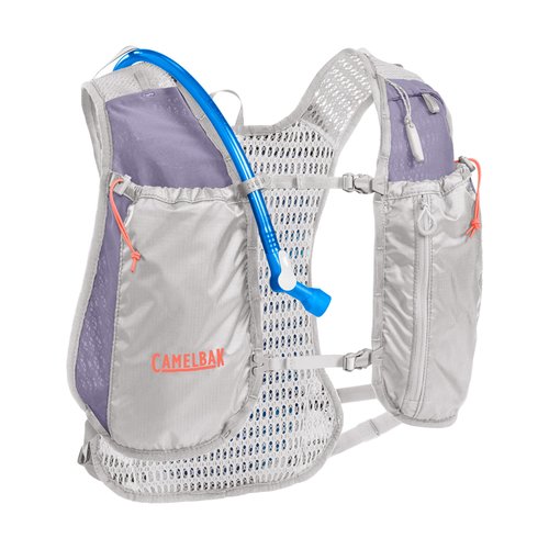 CamelBak Women's Circuit Run Vest 50oz Hydration Bladder, Silver/Dusk