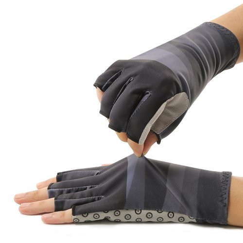 BRILISLE UPF 50+ Sun Gloves Uv Protection,Fingerless Men Women Gloves for Fishing Glfing Kayaking Hiking Sailing Driving