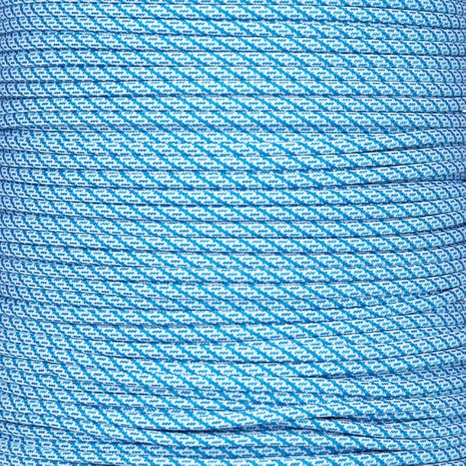 Paracord Planet Holiday Colors 550 Paracord – Great for DIY, Bracelets, and Lanyards – Hanukkah (1,000 Feet)