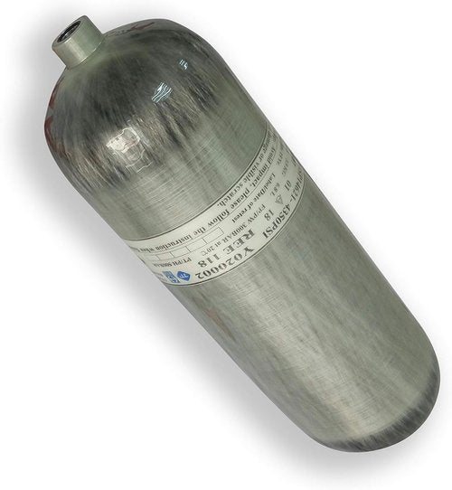 Acecare 6.8L dot Carbon Fiber Tank 416 Cu.in. 4500 psi PCP Air Tank 72 cu ft Scuba Tank for Air Rifle Paintball Diving M18 X 1.5