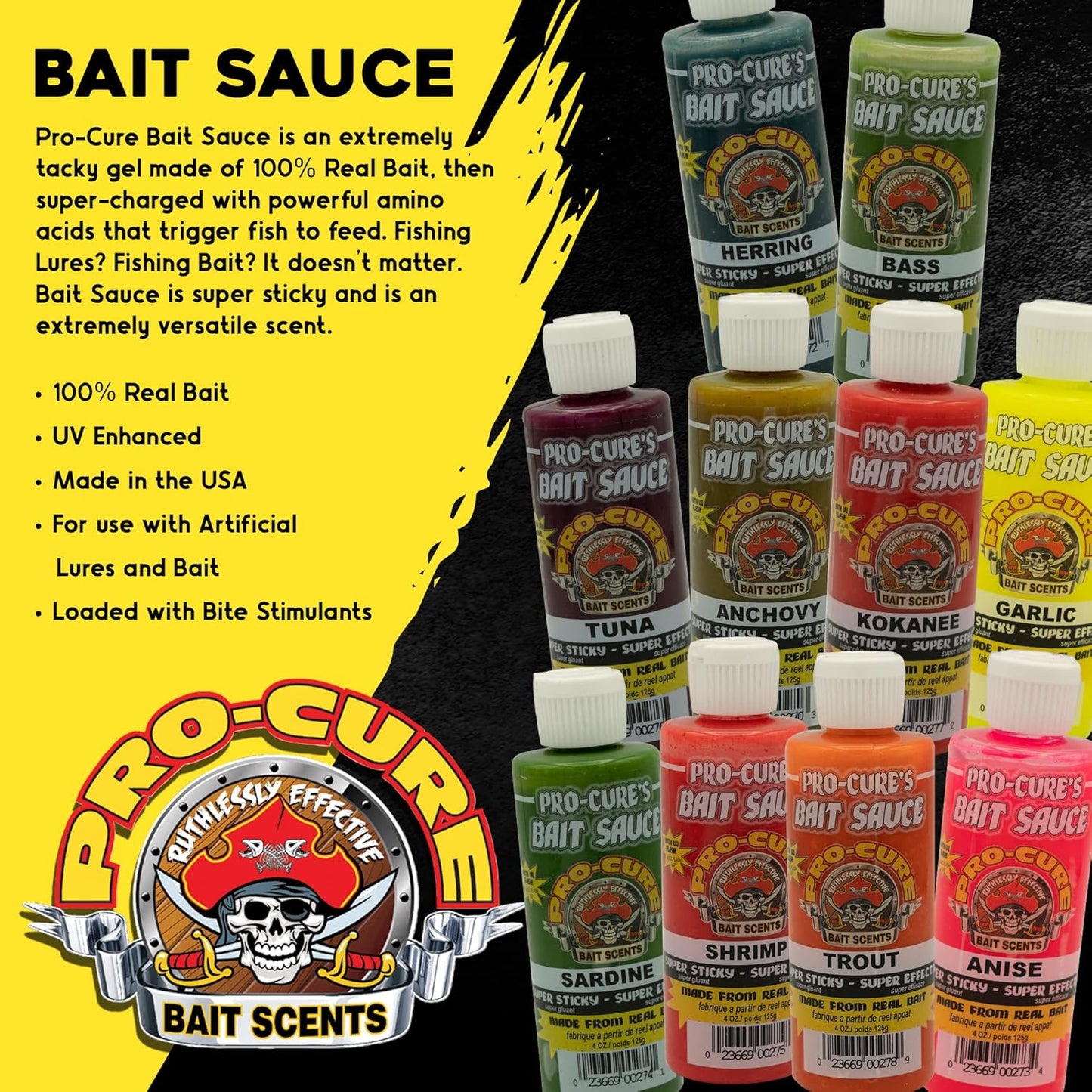 Pro-Cure Herring Bait Sauce, 4 Ounce