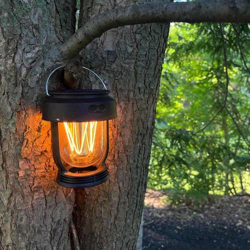 MPOWERD Luci Edison Bulb Rechargeable Solar Camping Lantern