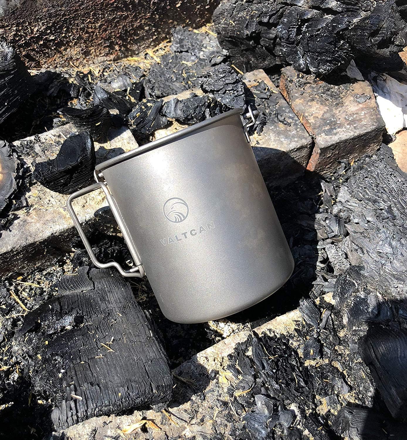 Valtcan 750ml Titanium Pot Backpacking Mug 25.4 oz