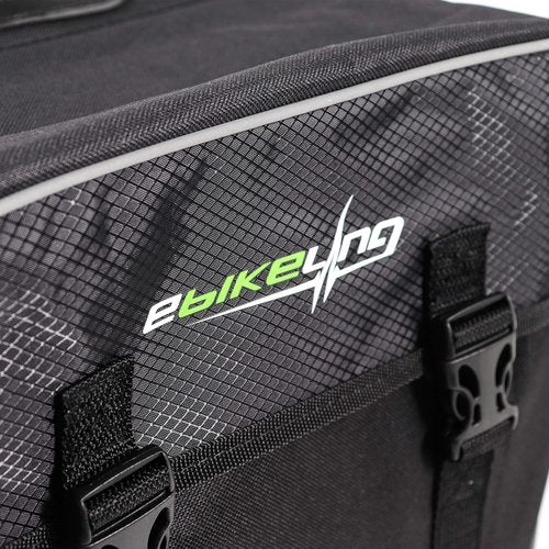 EBIKELING Bike Rack Bag - 28L Waterproof & Reflective Stripe Bicycle Rear Rack Bag, Durable & Secure for Commuting & Cycling Enthusiasts