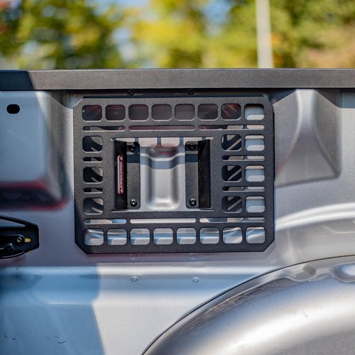 BuiltRight Industries Bedside Rack MOLLE Panel System | for Ford F-150 (2015-2024), Made in USA, Heavy Duty Steel, The Original None 4 Piece Kit 2015-2020