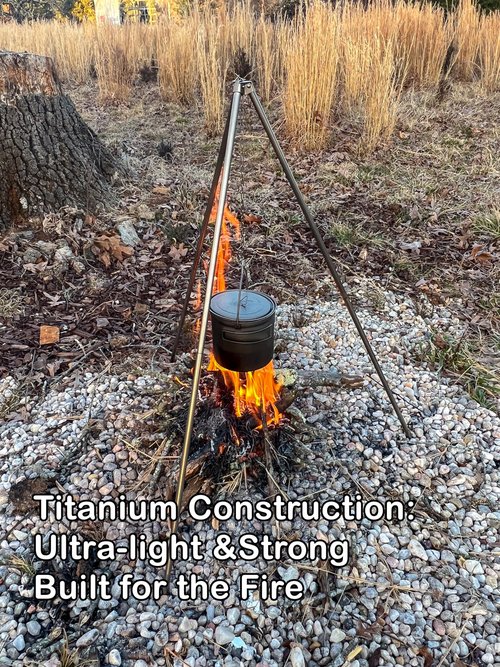 TOAKS Titanium Portable Tripod