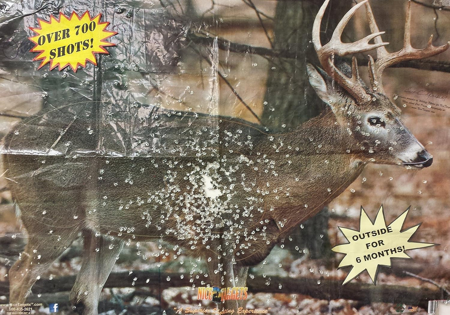 Turkey 20" x 22.5" Recyclable Plastic Weather Resistant Target TNTTurkey-M
