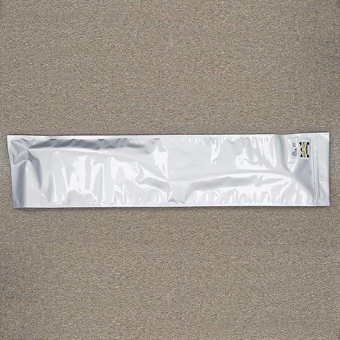 Dry-Packs 12x52 Anti-Corrosion Rifle & Shotgun Storage Bag Airtight & Waterproof Shipping Bag, Silver, Protects Firearms from Rust & Moisture