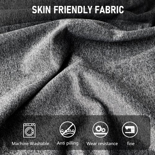 MUEUSS Travel Blankets for Airplane,Train,Car,Soft Compact,Adult Wearable Hoodie Blanket for Office Women,Desk Blanket, Office Chair Blanket Wrap for All Season Use,Camping Blankets 65" x 40",Gray