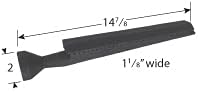 Music City Metals 23211 Cast Iron Burner Replacement for Select Fire Magic Gas Grill Models