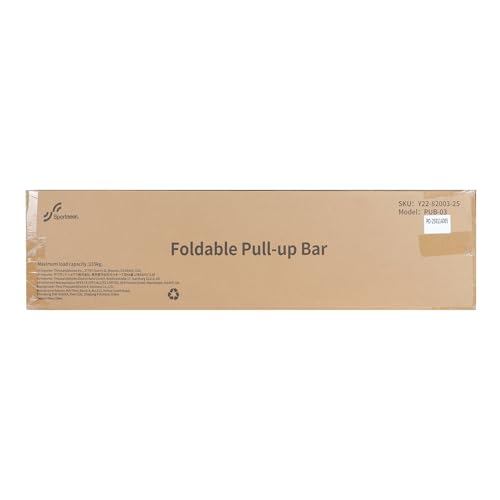Sportneer 2025 Upgrade Pull up Bar for Doorway with Folding Handle, Door Pull up Bar Door Frame Multi-Grip Upper Body Trainer, 440lb, Indoor Fitness for Home Gym Strength Training - US Patent Pending