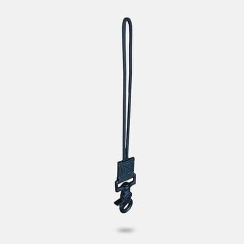 Atlas 46 Conway Quik-Snap Paracord Attachment with Loops with Swivel Hook, Short and Long Options - Berry Compliant - Made in USA (Black)