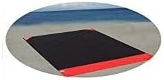 Meafteryou Outdoor Pocket Blanket,Sand-Free Fast Dry Waterproof for Beach,Travel,Hiking,Camping with 4 Built-in Ground Stakes (Navy,43x63 Inch)