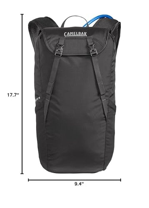 CamelBak Arete 18 Hydration Backpack for Hiking, 50oz, Black/Reflective