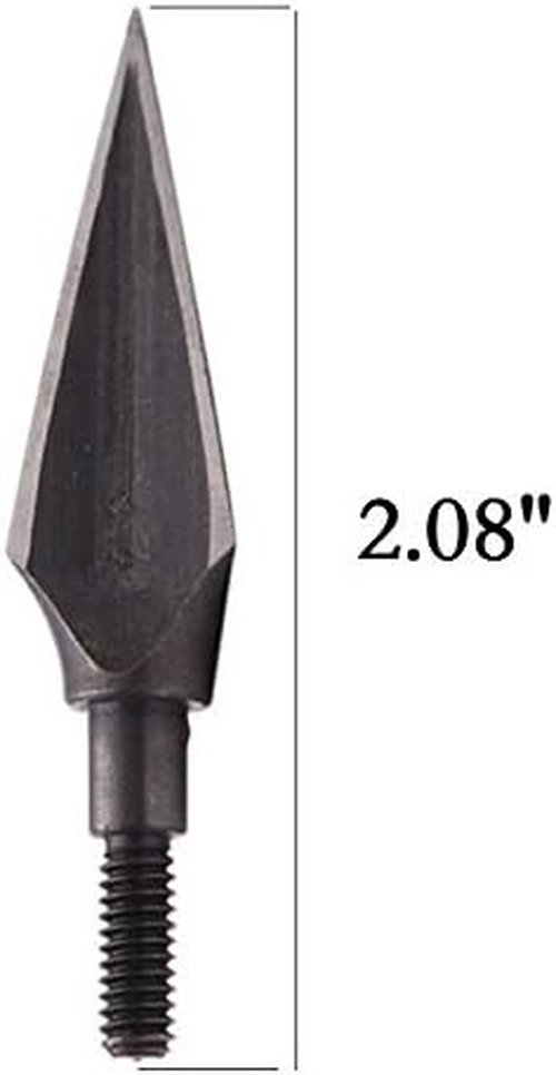 Archery Broadheads 150 Grain Traditional Hunting Arrow Head for Compound Bow,Pack of 6