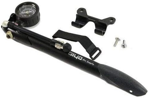 GIYO GS-41 Mini Shock Pump with Gauge 300psi Tyre Tube Suspension Forks Bike, ST1079