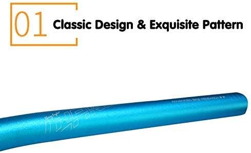 Wake Bicycle Handlebars 31.8 mm Mountain Bike Handlebar 720mm/780mm Aluminium Alloy MTB Handlebar Bicycle Riser Bars Extra Long Bicycle Handlebars for Downhill Cycling Racing