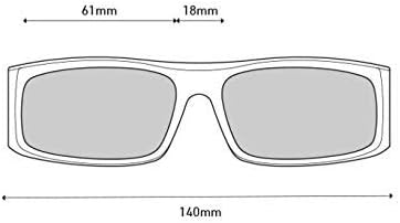 SPY Optic Piper, Rectangular Wrap Sunglasses, Color and Contrast Enhancing Lenses