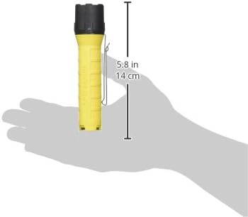 Streamlight PolyTac X, Multi-Fuel, Professional Tactical Flashlight, Yellow - 88614, Battery Powered, 600 Lumens, Rechargeable Option, Waterproof, Impact Resistant