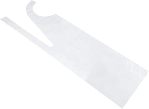 HME Game Cleaning Kit for Field Dressing, Skinning, Processing & Gutting Shoulder-Length Gloves, Wrist-Length Latex Gloves, Plastic Apron & Plastic Bag