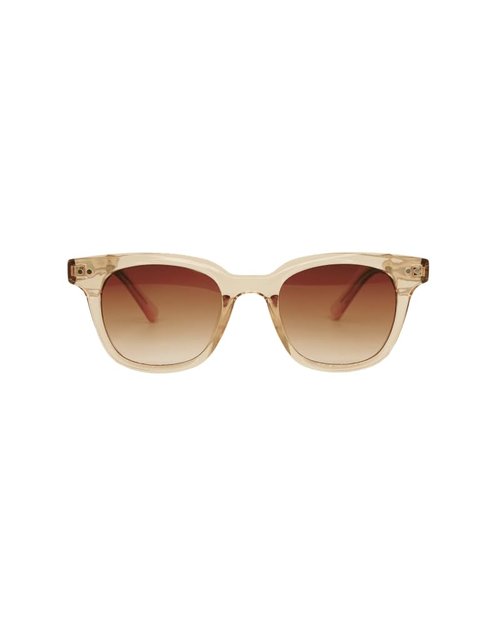 Optik U Polarized Square Sunglasses for Women 100% UV Protection 6229 C4 (Beige)