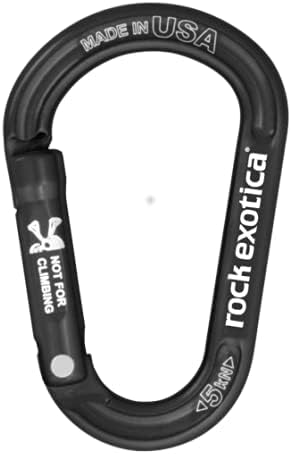 RockX Accessory Carabiner - Lightweight 5kN Aluminum Carabiner for Gear, Tools, and Accessories – Made in The USA