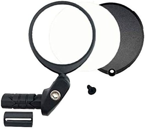 Hafny Replaceable Bar End Bike Mirror (Automotive Grade Glass Lens)
