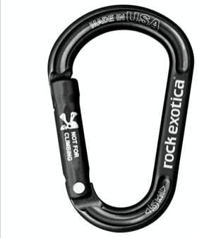RockX Accessory Carabiner - Lightweight 5kN Aluminum Carabiner for Gear, Tools, and Accessories – Made in The USA