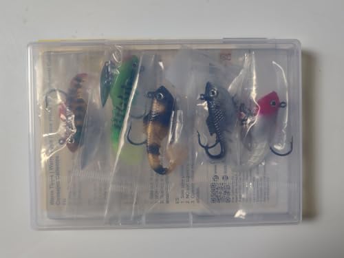 RYACO Soft Fishing Lures, Pre-Rigged Jig Soft Plastic Fishing Lures with Reflective Spinner, Paddle Tail Swimbaits for Bass Trout Walleye Crappie Fishing Jigs, 5PCS