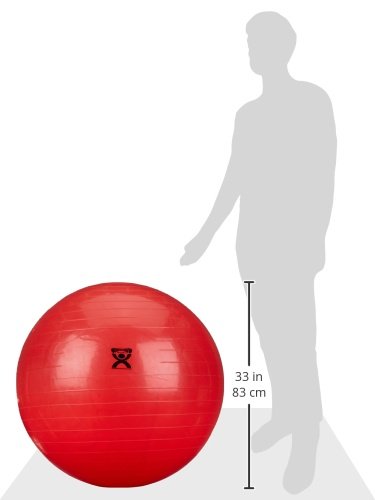 Rolyan Energizing Exercising Balls, Yellow, 17 3/4"