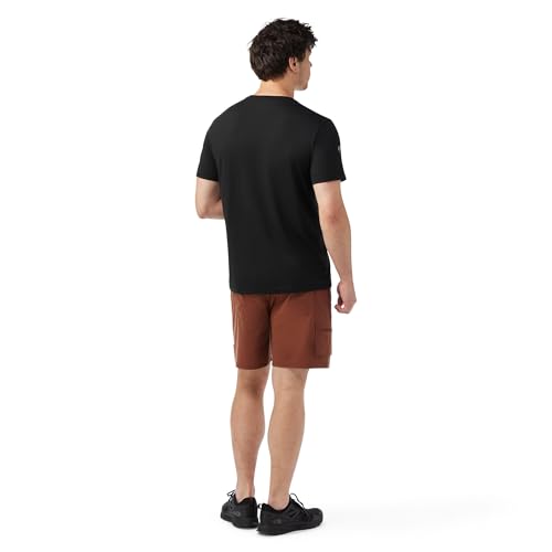 Smartwool Men's Standard Active Short Sleeve, Black