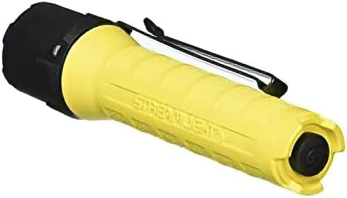 Streamlight 88610 PolyTac X USB 600-Lumen Multi-Fuel Professional Tactical Flashlight, Clear Retail Packaging, Black