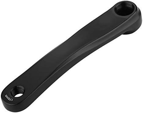 Tbest Bike Crank Arm 170mm Aluminium Alloy Left Crank Set Chain Set for MTB Road Bicycle, Square Rhombic Hole