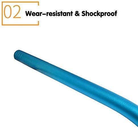 Wake Bicycle Handlebars 31.8 mm Mountain Bike Handlebar 720mm/780mm Aluminium Alloy MTB Handlebar Bicycle Riser Bars Extra Long Bicycle Handlebars for Downhill Cycling Racing