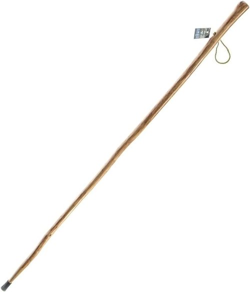 12' SE Survivor Series Black Paracord Hiking Stick - 440 lb Capacity, 55" Length