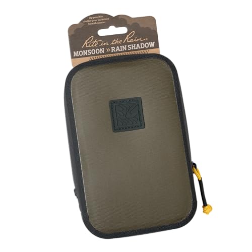 Rite in the Rain Weatherproof Rain Shadow Storage Pouch, 9” x 4.5”, TPU Material (No. M947)