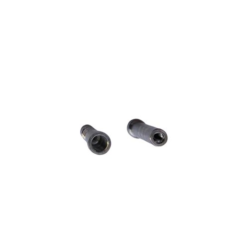 12pcs Aluminum Arrow Inserts for Carbon Arrows 6.2mm Archery Arrow Tip Insert .244 .245 .246 for Target Practice Field Points Broadheads 5/16 inch Crossbow Compound Recurve Bow Arrow Shaft 8-32 Thread