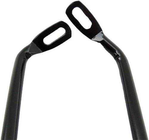 Black Rear Derailleur Protector, Steel Bicycle Derailleur Guard, Bike Rear Derailleur Hanger Rear Gear Protector Chain Stay Guard for Bicycle Mountain Road Cycling,150 mm,Derailleurs and Parts