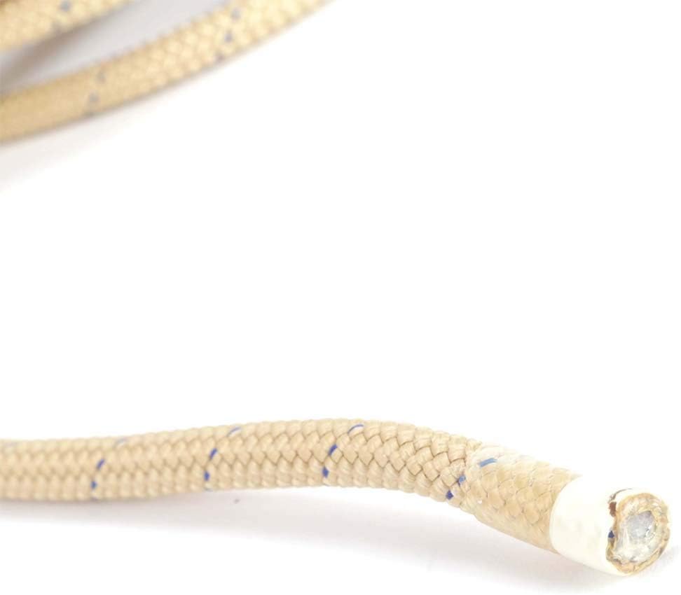 Rock N Rescue Heat Resistant Personal Escape Rope - 50 Feet Long, 8mm, NFPA 1983, RNR Poseidon Safe Tech, Firefighting and Rescue Gear