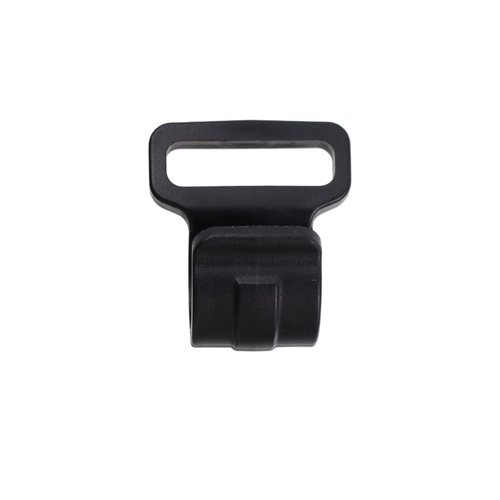 Woogim 40PCS Plastic C Shaped Clips Webbing Strap Clamp Outdoor Tent Poles Connectors of 0.43" Black Clip to Fix Tent Cover Screen for Width of Webbing Strap Less Than 0.75" Black