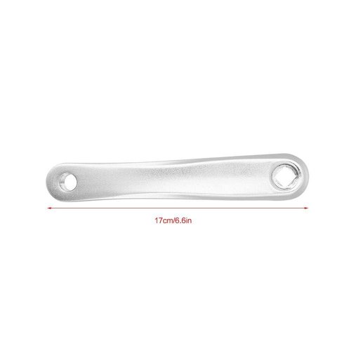 KooingTech Bicycling Cranks, Crank Arm, 170mm Bike Crank Arm, Lightweight Left Crank Arm,Crank Arms for Bike, Mountain Bikes Crank Arm, Crankset Arm Replacement Accessory (Diamond Hole)