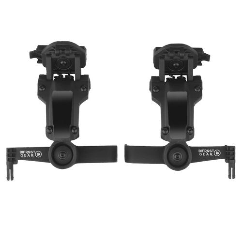 Bifrost Gear COM-RAC Gen 4 Tactical Helmet Rail Adapter Compatible with Comtac Headset (Black)