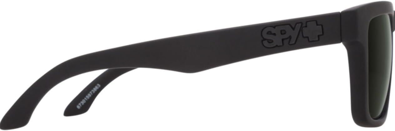 Spy Optic Helm Polarized Matte Black Sunglasses 183015374135, 58mm
