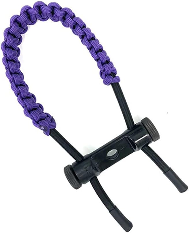 ZSHJGJR Archery Bow Wrist Sling Braided Archery Adjustable Bow Strap Wrist Sling For Compound Bow Hunting Shooting