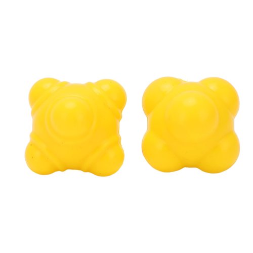XHIKOWAT 2 PCS Trainer Rubber Reflexs Ball Hand Eye Coordination Training Set Applicable Running Football,Combination Fitness Products